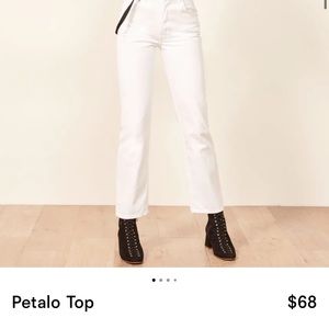 Reformation Petalo Top - M